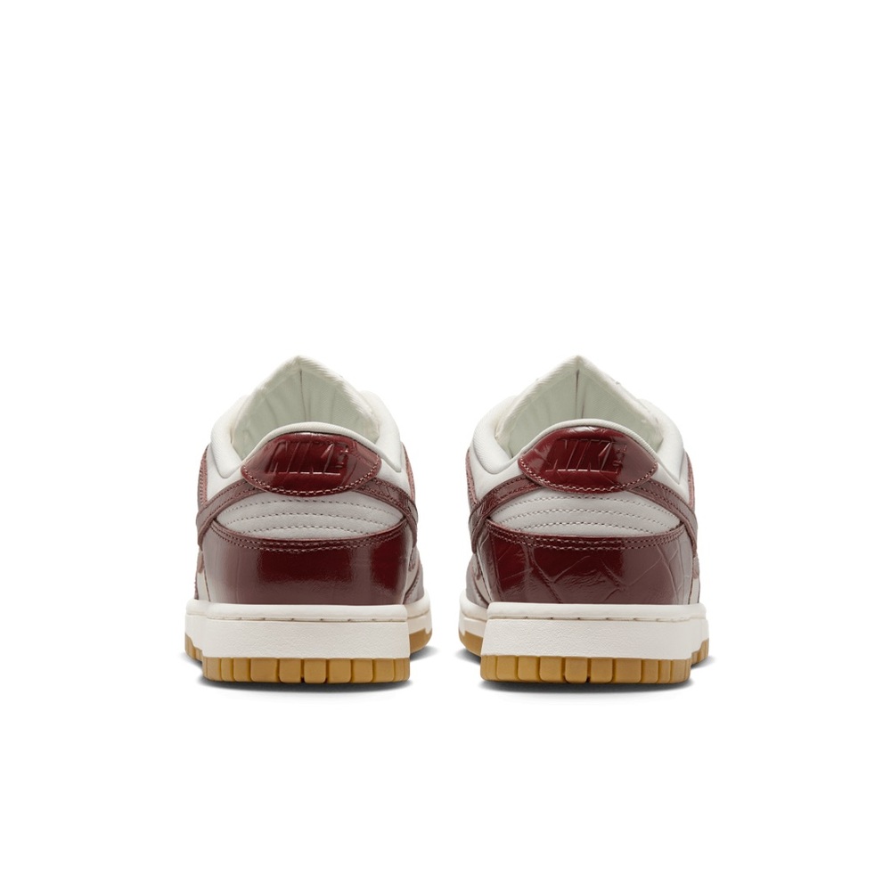 Nike: Dunk Low LX in Dark Team Red and Phantom - Picture 4 of 8